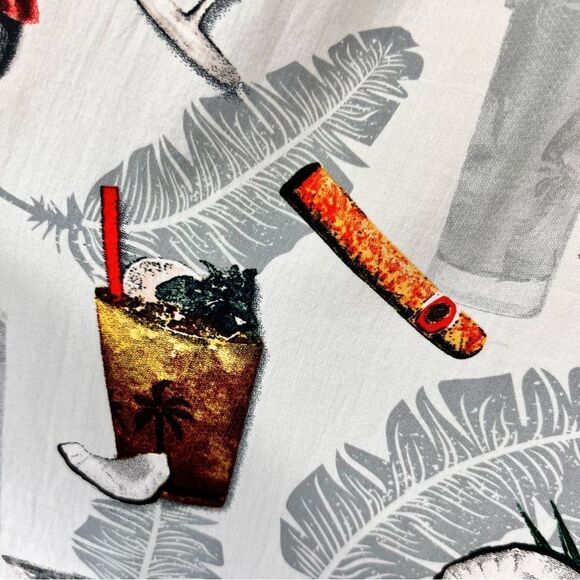 Vintage Junction West Retro Pin Up Hawaiian Shirt - Picture 9 of 13